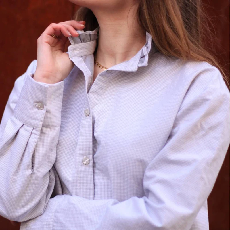 PATRON DE COUTURE PDF | Chemise Sanaé | Cha’Coud | FRANÇAIS SEULEMENT