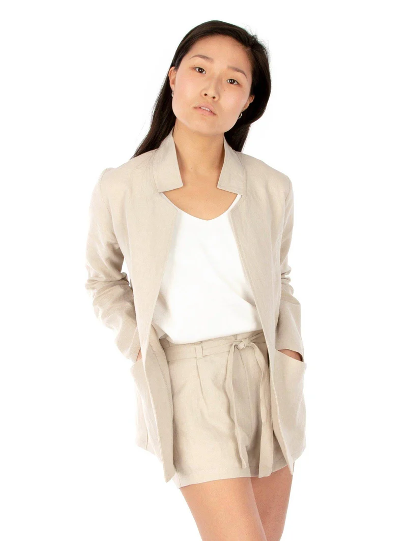 PDF PATRON DE COUTURE | 3906 | TANIA Manteau style cardigan | Jalie | BILINGUE (FR/EN)