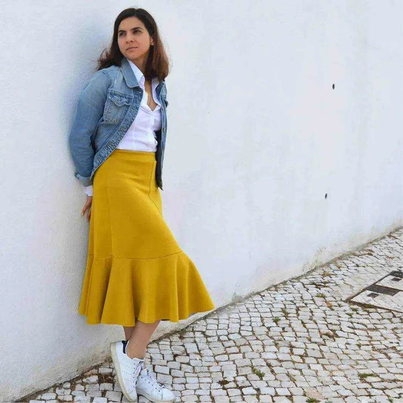 PATRON DE COUTURE PDF | Jupe trapèze Linea | Wardrobe by Me