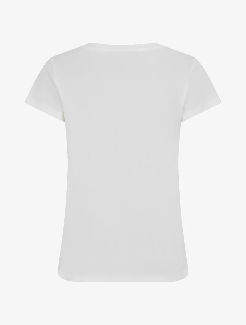T-shirt Love potion à strass - Blanc