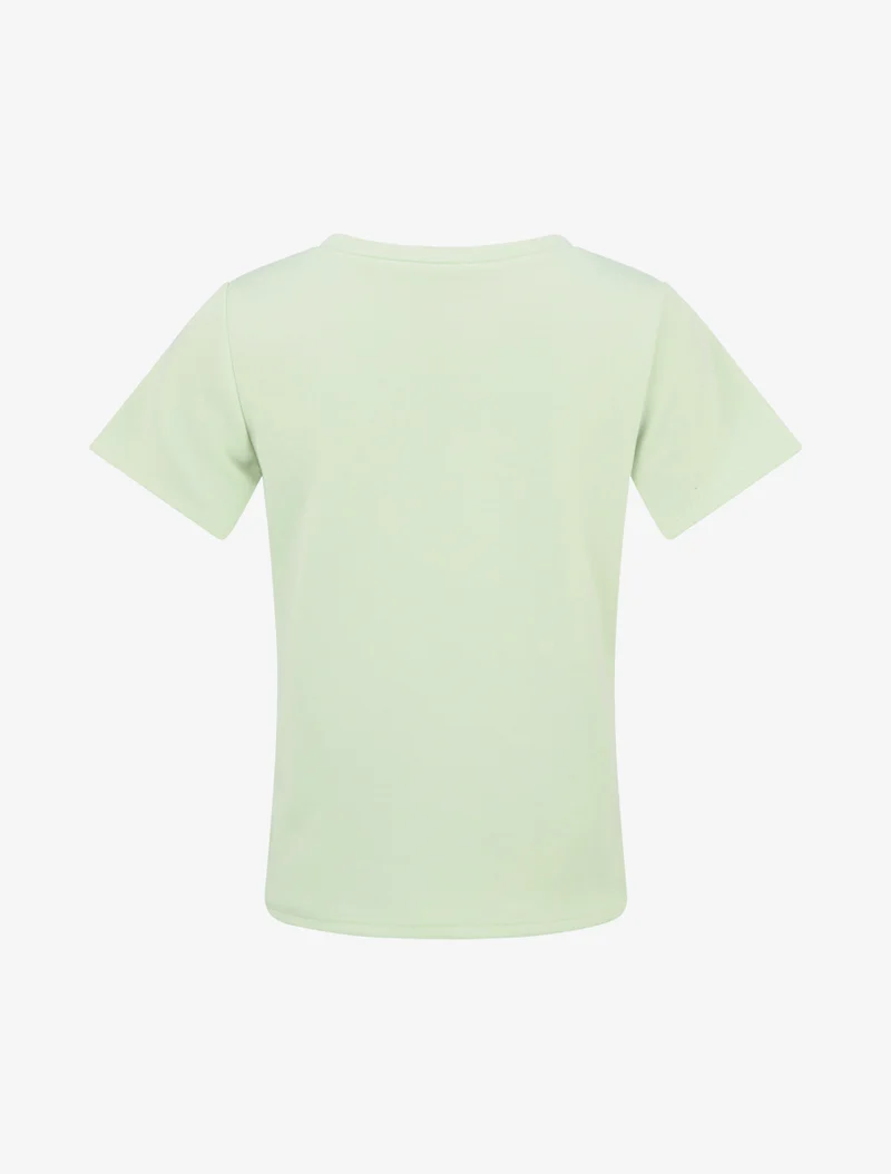 Top manches courtes à boucle - Vert pomme