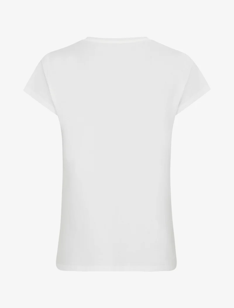 T-shirt Summer Time à strass - Blanc