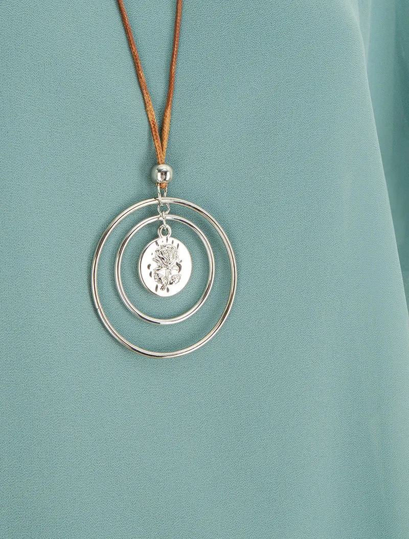 Top droit fluide en voile - Turquoise