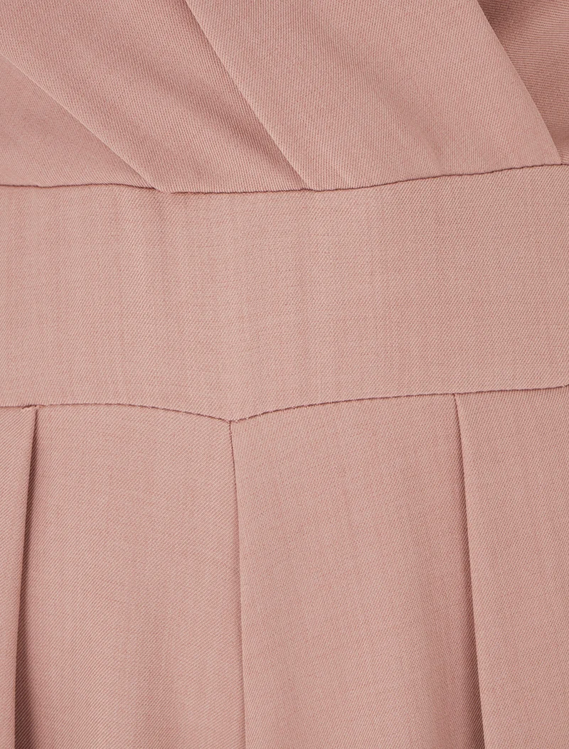 Combinaison ample à dos ouvert - Rose