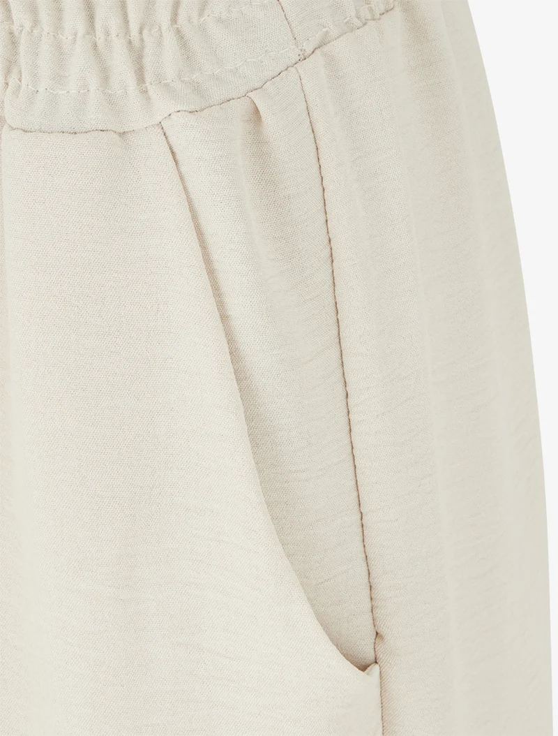 Combinaison ample à bretelles bijoux - Beige